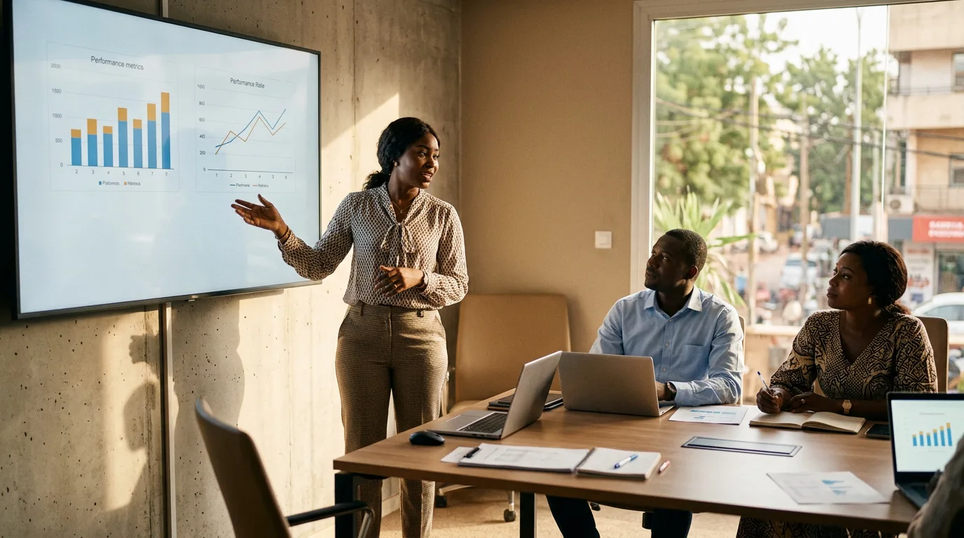 Présentation d'un tableau de bord RH et d'indicateurs people analytics au Mali