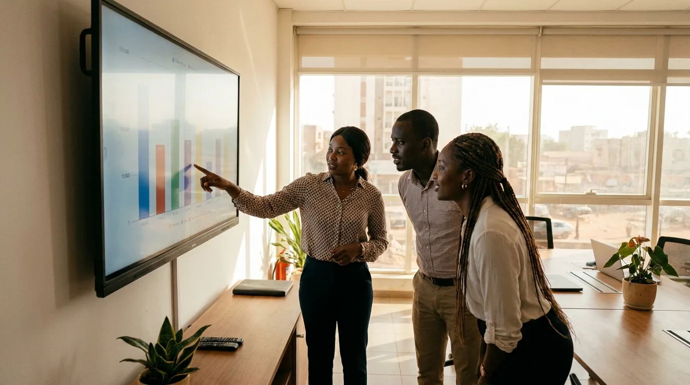 Tableau de bord RH automatisé — mission conduite par Global HR Africa